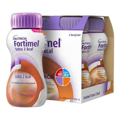 Fortimel Extra 2 Kcal Schokoladen-karamellgeschm. 4X200 ml od Danone Deutschland GmbH PZN 18335379