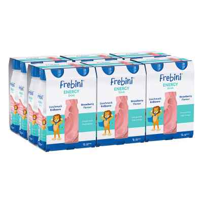 Frebini Energy Drink Erdbeere Trinkflasche