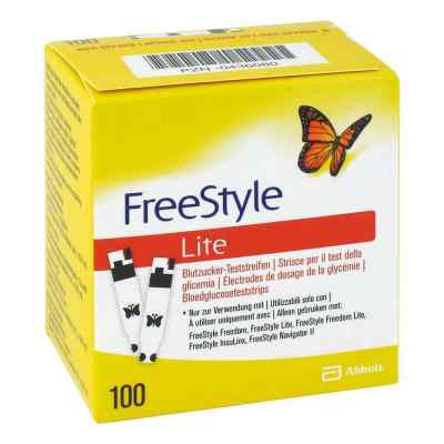 Freestyle Lite paski testowe bez kodowania 100 szt. od Abbott GmbH PZN 00436080