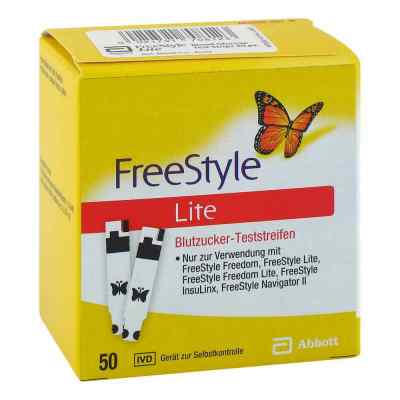 Freestyle Lite Teststreifen ohne Codieren 50 szt. od Medi-Spezial GmbH PZN 06797643