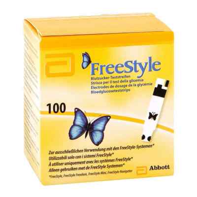 Freestyle paski do badania poziomu cukru we krwi 100 szt. od Abbott GmbH PZN 01510660