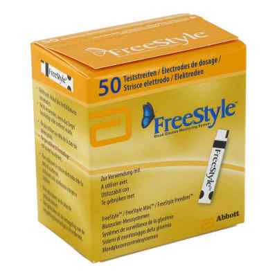 FreeStyle paski testowe stężenia glukozy we krwi 50 szt. od Abbott GmbH PZN 01510654