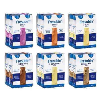 Fresubin 2 Kcal Drink Mischkarton Trinkflasche 24X200 ml od Fresenius Kabi Deutschland GmbH PZN 00323341