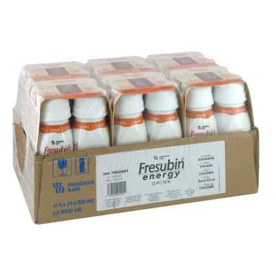 Fresubin Energy Drink Schokolade Trinkflasche 6X4X200 ml od Fresenius Kabi Deutschland GmbH PZN 03692731