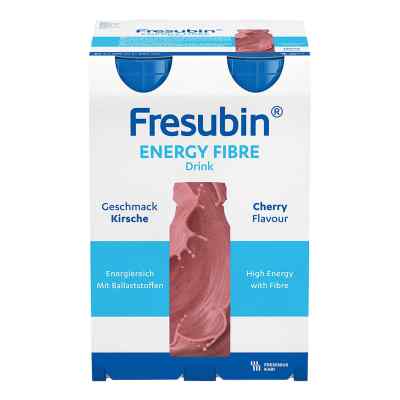 Fresubin Energy Fibre Drink o smaku wiśniowym 4X200 ml od Fresenius Kabi Deutschland GmbH PZN 00063756