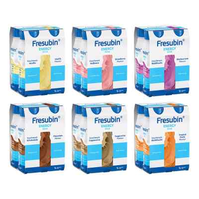 Fresubin Energy napój do picia karton mieszany | żywność do budo 6X4X200 ml od Fresenius Kabi Deutschland GmbH PZN 06091564