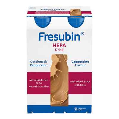 Fresubin Hepa Drink smak Cappuccino 4X200 ml od Fresenius Kabi Deutschland GmbH PZN 00167527