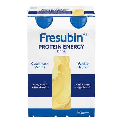 Fresubin Protein Energy Drink Vanille Napój waniliowy 4X200 ml od Fresenius Kabi Deutschland GmbH PZN 06698680