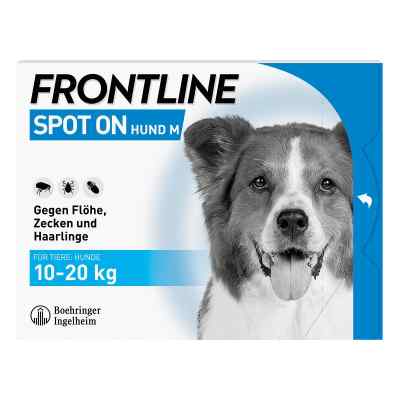 Frontline Spot 10-20 roztwór dla psów, pipetka 3 szt. od Boehringer Ingelheim VETMEDICA G PZN 00662882