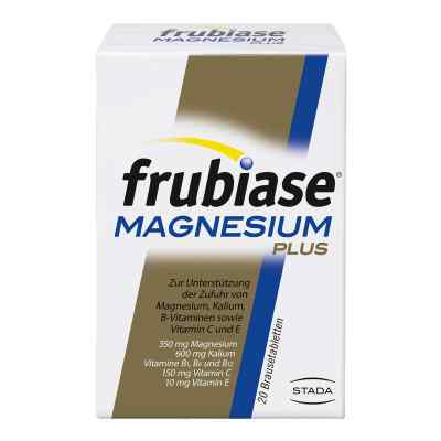 Frubiase Magnesium Plus tabletki musujące 20 szt. od STADA GmbH PZN 02833709