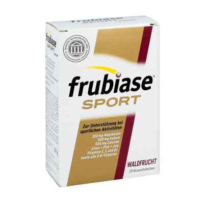 Frubiase Sport tabletki musujące o smaku owoców leśnych 20 szt. od STADA Consumer Health Deutschlan PZN 07678722