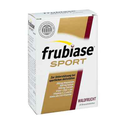 Frubiase Sport tabletki musujące o smaku owoców leśnych 20 szt. od STADA Consumer Health Deutschlan PZN 07678722