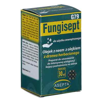 Fungisept G79 olejek 30 ml od ASEPTA SP. Z O.O. PZN 08304408
