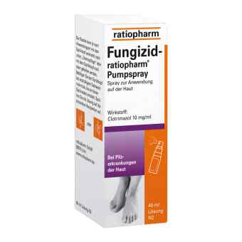 Fungizid ratiopharm Pumpspray 40 ml od ratiopharm GmbH PZN 03417781