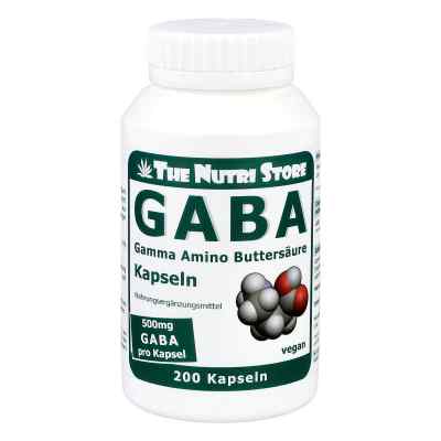 Gaba 500 mg vegetarische kapsułki 200 szt. od Hirundo Products PZN 09002851