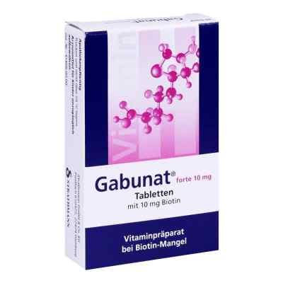 Gabunat forte 10 mg tabletki 30 szt. od Strathmann GmbH & Co.KG PZN 00745214
