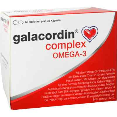 Galacordin complex Omega-3 Tabletten 60 szt. od biomo pharma GmbH PZN 11349852