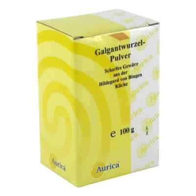 Galgantwurzelpulver proszek 100 g od AURICA Naturheilm.u.Naturwaren GmbH PZN 04775287