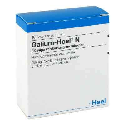 Galium Heel N ampułki  10 szt. od Biologische Heilmittel Heel GmbH PZN 01675711