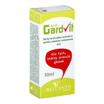Gardvit A+E Spray do gardła 30 ml od AXPHARM SP. Z O.O. PZN 08301939