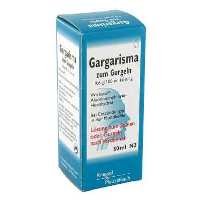 Gargarisma zum Gurgeln Liquidum 50 ml od HERMES Arzneimittel GmbH PZN 08625053