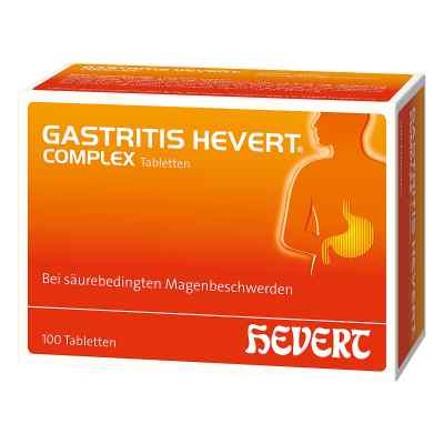 Gastritis Hevert Complex tabletki 100 szt. od Hevert-Arzneimittel GmbH & Co. K PZN 04518202