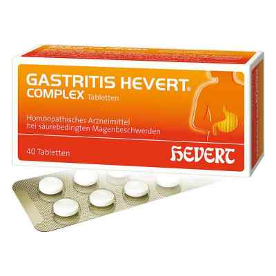 Gastritis Hevert Complex tabletki 40 szt. od Hevert Arzneimittel GmbH & Co. K PZN 04518194