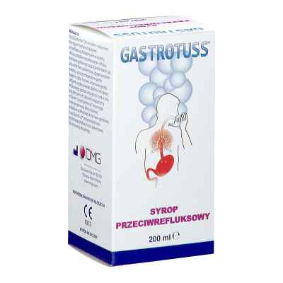 Gastrotuss syrop przeciwrefluksowy 200 ml od DMG DRUGS MINERALS AND GENERICS PZN 08303119