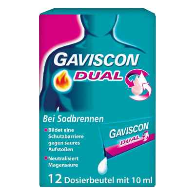 Gaviscon Dual 500mg/213mg/325mg saszetki