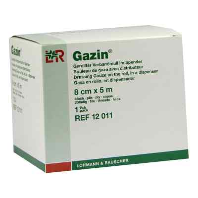 Gazin 5mx8cm opatrunek 4-krotnie zrolowany 1 szt. od Lohmann & Rauscher GmbH & Co.KG PZN 01835965