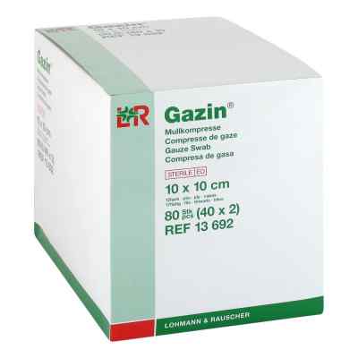 Gazin Kompressen 10x10cm 12fach steril