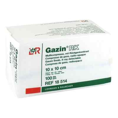 Gazin Kompressen 10x10cm 12fach unsteril m.RK
