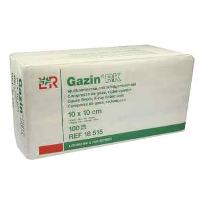Gazin Kompressen 10x10cm 16fach unsteril m.RK