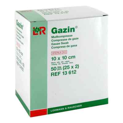 Gazin Kompressen 10x10cm 8fach steril