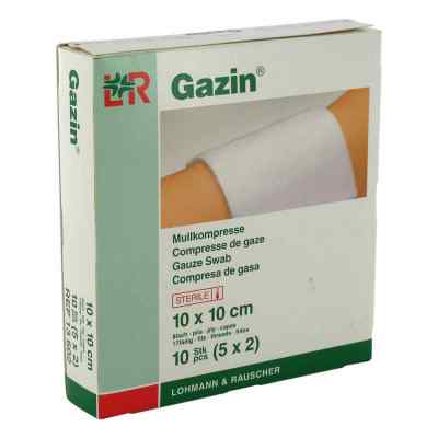 Gazin Kompressen 10x10cm 8fach steril