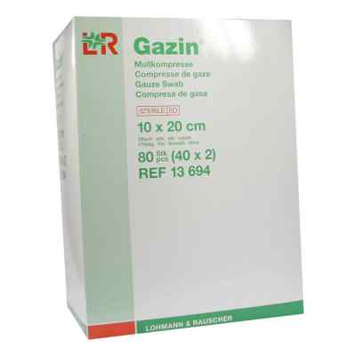 Gazin Kompressen 10x20cm 12fach steril