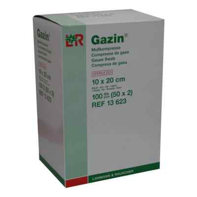 Gazin Kompressen 10x20cm 8fach steril 50X2 szt. od Lohmann & Rauscher GmbH & Co.KG PZN 03449077