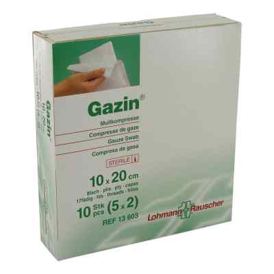 Gazin Kompressen 10x20cm 8fach steril