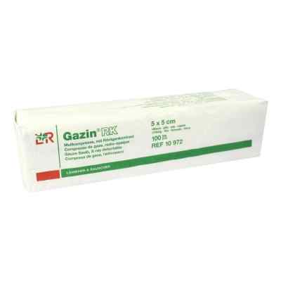 Gazin Kompressen 5x5cm 16fach unsteril m.RK