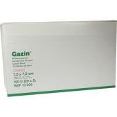 Gazin Kompressen 7,5x7,5cm 12fach steril 20X5 szt. od Lohmann & Rauscher GmbH & Co.KG PZN 08788915
