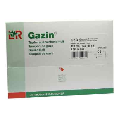 Gazin Tupfer pflaum.steril 2+3 Schutzr.o.r.k.f