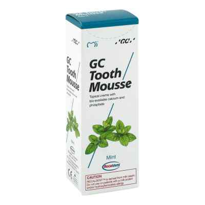 Gc Tooth Mousse Pfefferminz 40 g od Dent-o-care Dentalvertriebs GmbH PZN 09517532