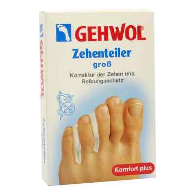 Gehwol Polymer Gel Zehen Teiler gross przekładki 3 szt. od Eduard Gerlach GmbH PZN 01445655