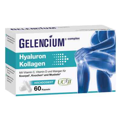 Gelencium® Hyaluron Kolagen wysokodawkowany Witamina C Kapsułki