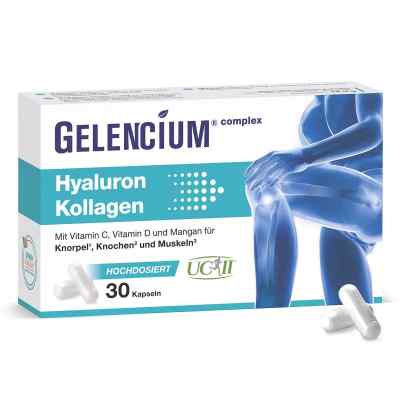 GELENCIUM® Hyaluron Kollagen wysokodawkowany z witaminą C kapsuł