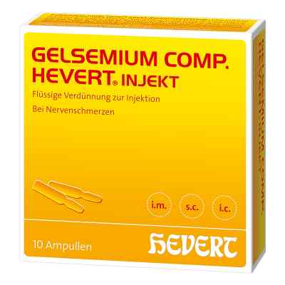 Gelsemium Comp.hevert injekt ampułki