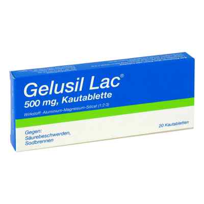 Gelusil Lac Kautabl. 20 szt. od CHEPLAPHARM Arzneimittel GmbH PZN 02498091
