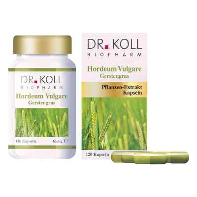 Gerstengras Hordeum vulgare Kapseln 120 szt. od Dr. Koll Biopharm GmbH PZN 12521520