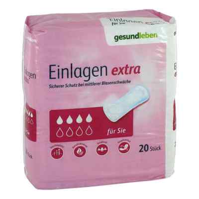 Gesund Leben Einlagen extra 20 szt. od Alliance Healthcare Deutschland GmbH PZN 13343003