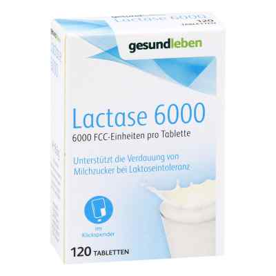 Gesund Leben Lactase 6.000 Fcc Tabletten 120 szt. od Sunlife GmbH Produktions- und Ve PZN 13946279
